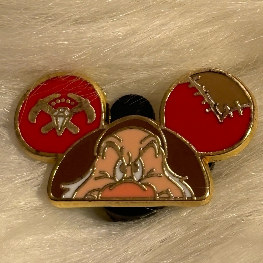 Disney Grumpy Dwarf Snow White Mickey Ears Mystery Trading Pin 2012